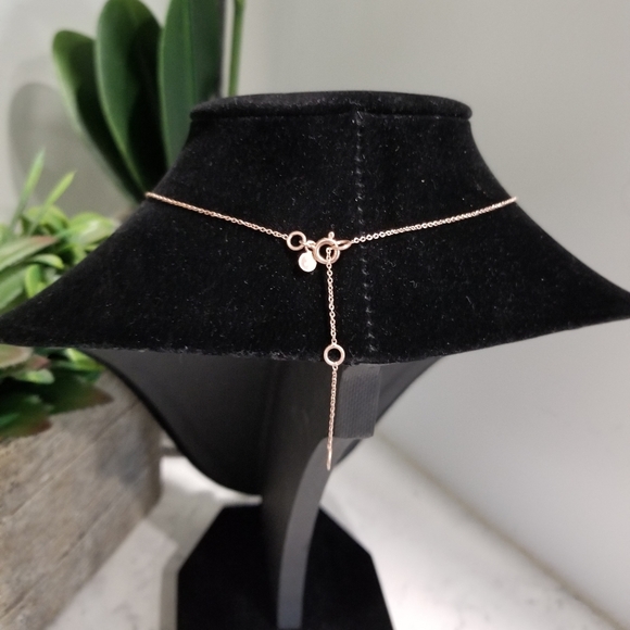 💎14 KT GOLD OVER STERLING SILVER NECKLACE - Picture 2 of 6